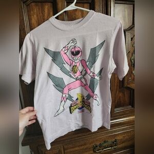 Vintage power rangers t shirt